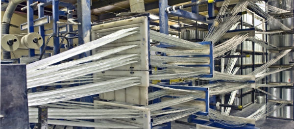 La pultrusión para la fabricación de poliéster reforzado con fibra de vidrio