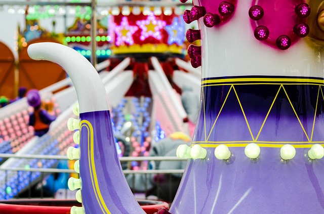 Poliester en parques de atracciones