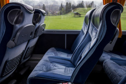Componentes de autobus en poliester