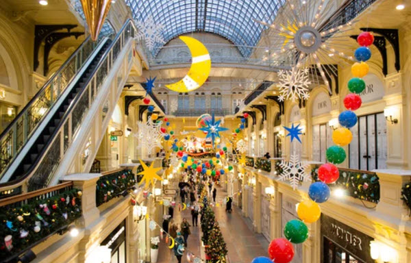 decoración navidad poliester